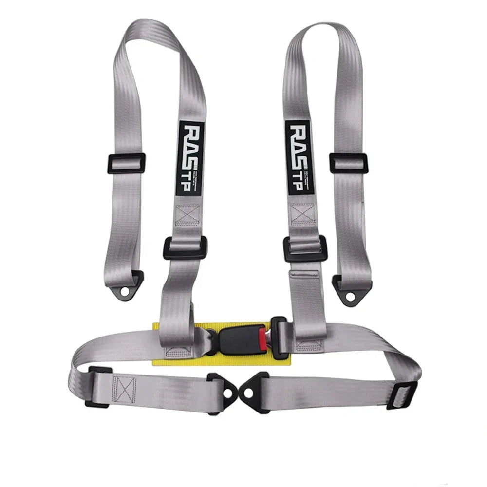 Ceinture de Sécurité Harnais 4 Points Universel pour Siège Baquet
