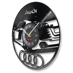 Horloge de Mur Design Jante Audi R8 - Décoration Garage / Bureau