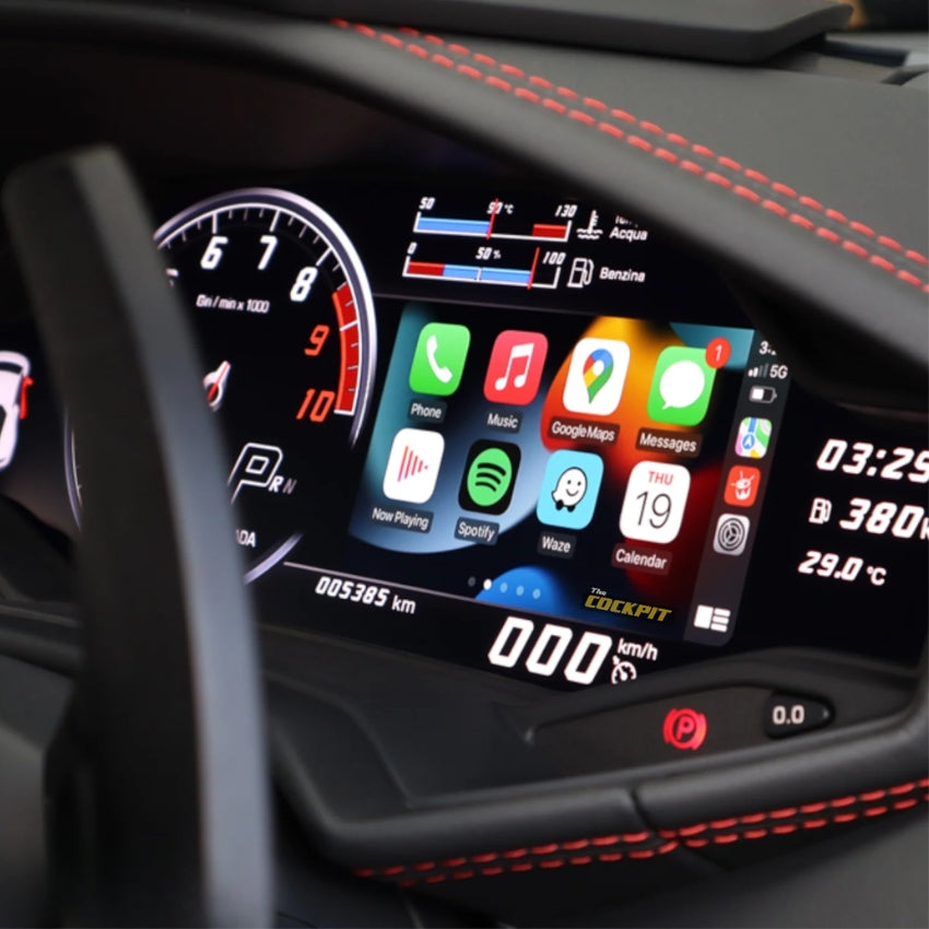 Interface Activation Apple CarPlay & Android Auto Lamborghini Huracán