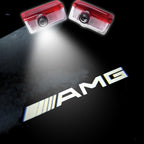 Projecteur LED de porte projection logo Mercedes-Benz
