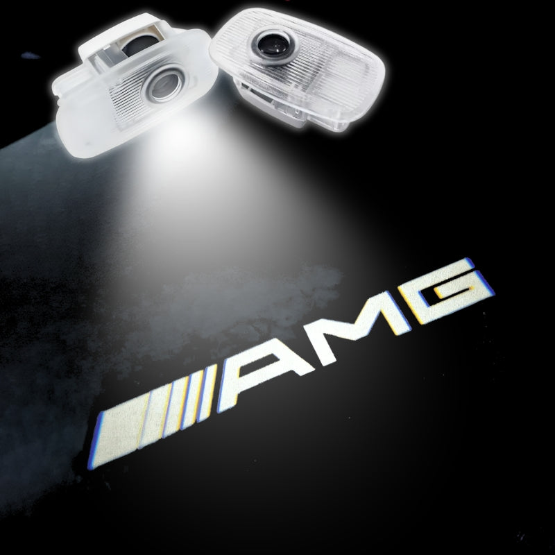Projecteur LED de porte projection logo Mercedes-Benz