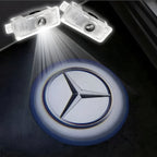 Projecteur LED de porte projection logo Mercedes-Benz