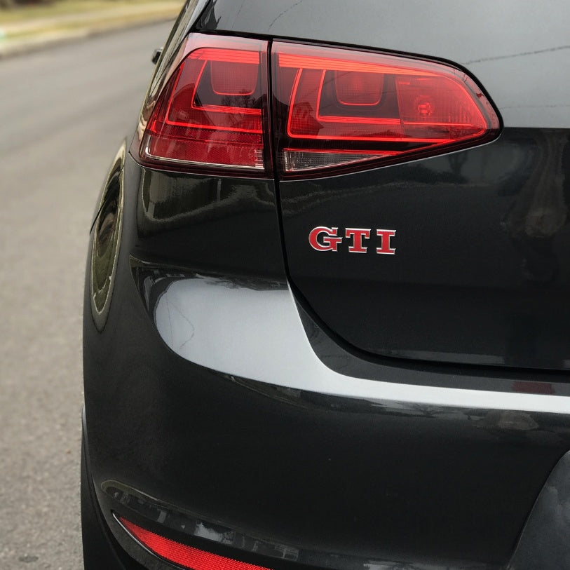 Logo GTI pour Volkswagen / Golf / Polo