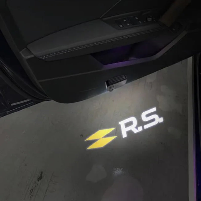 Projecteur LED de seuil de porte logo Renault Sport