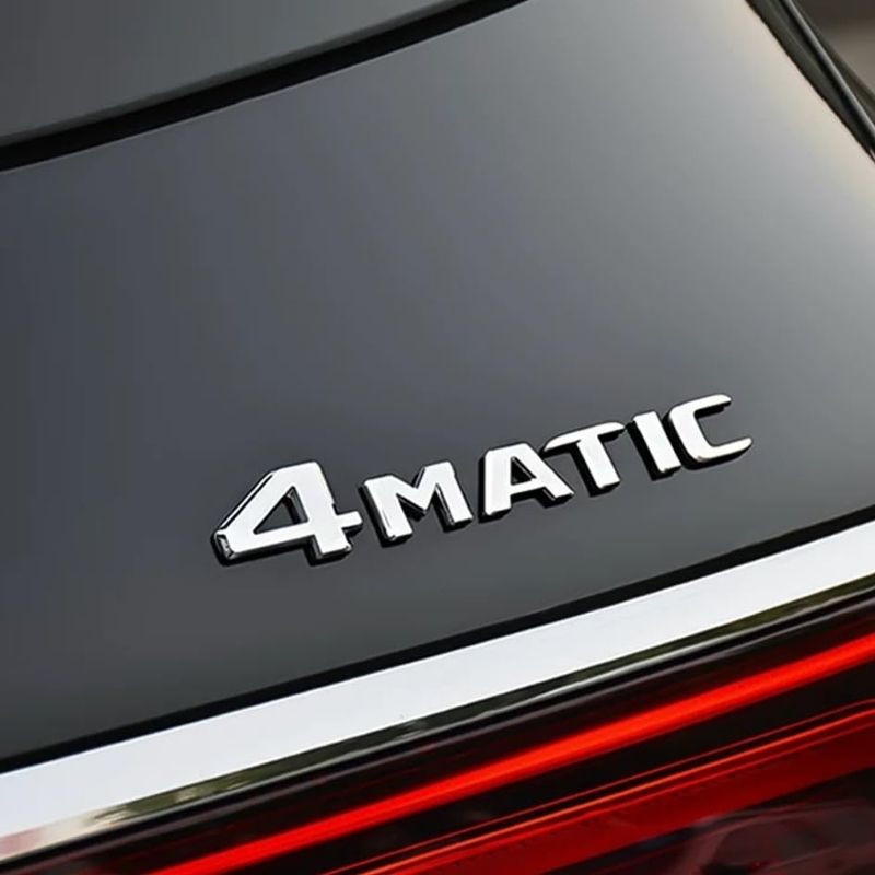 Logo monogramme 4Matic pour coffre Mercedes-Benz