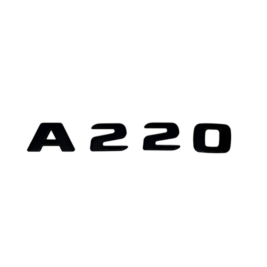 Logo noir Mercedes Classe A / A35 / A45S / AMG