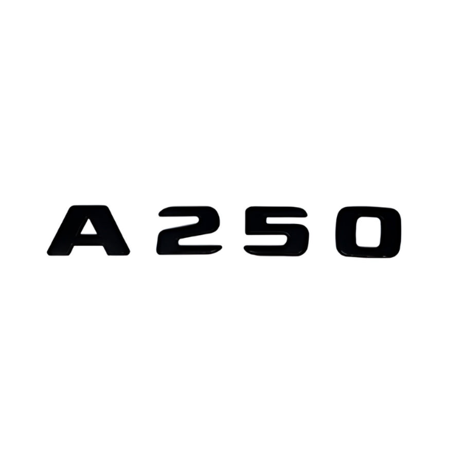 Logo noir Mercedes Classe A / A35 / A45S / AMG