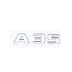 Logo noir Mercedes Classe A / A35 / A45S / AMG