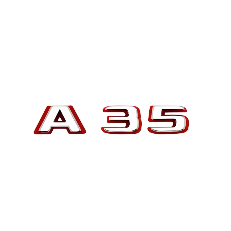 Logo noir Mercedes Classe A / A35 / A45S / AMG