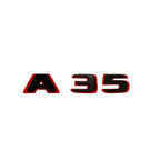 Logo noir Mercedes Classe A / A35 / A45S / AMG
