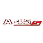 Logo noir Mercedes Classe A / A35 / A45S / AMG