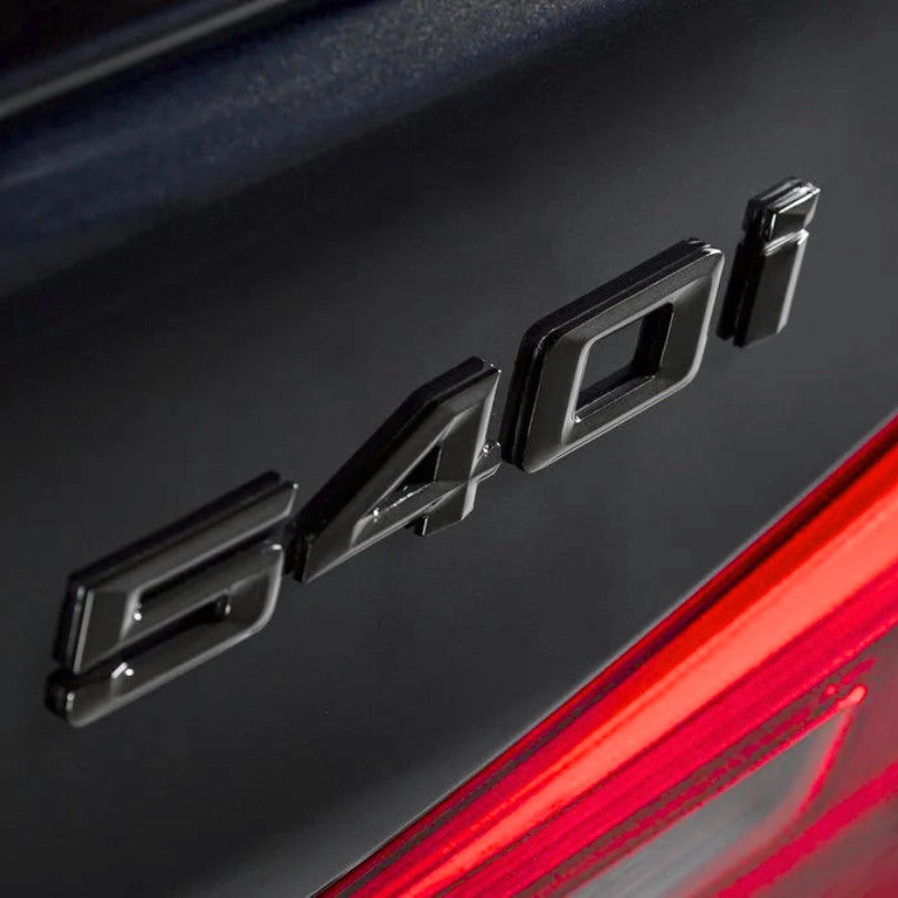 Logo série 5 noir BMW 520d 530d 535d 550i