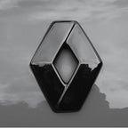 Logo Renault noir brillant pour calandre avant et hayon