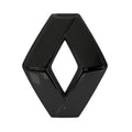 Logo Renault noir brillant pour calandre avant et hayon