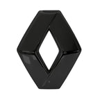 Logo Renault noir brillant pour calandre avant et hayon