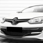 Logo Renault noir brillant pour calandre avant et hayon