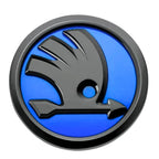 Logo Skoda noir brillant pour capot ou coffre