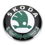 Logo Skoda noir brillant pour capot ou coffre