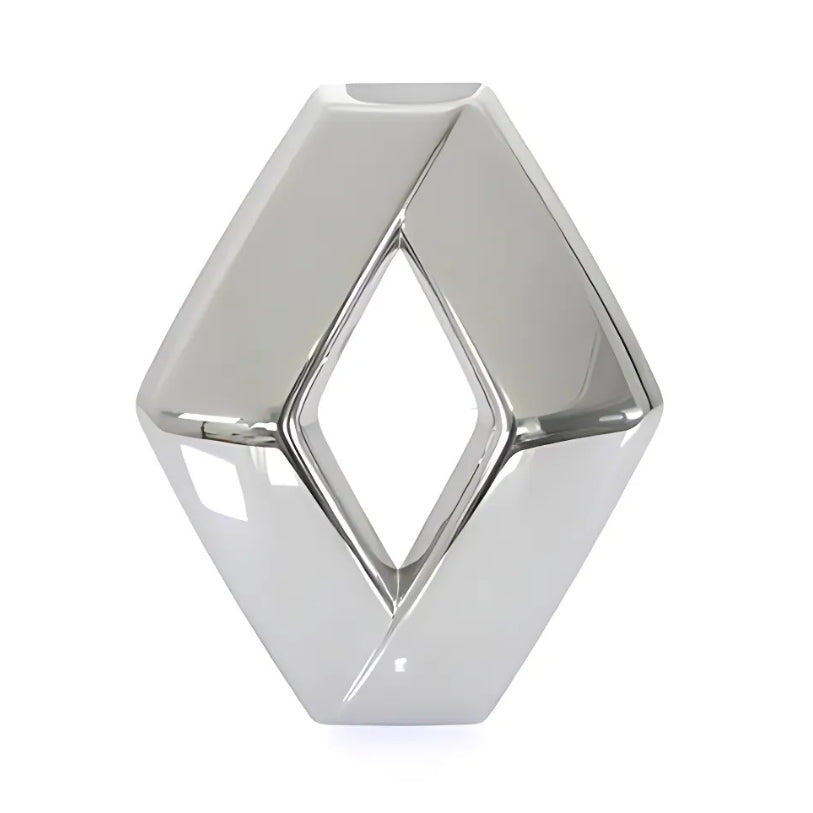 Logo Renault noir brillant pour calandre avant et hayon