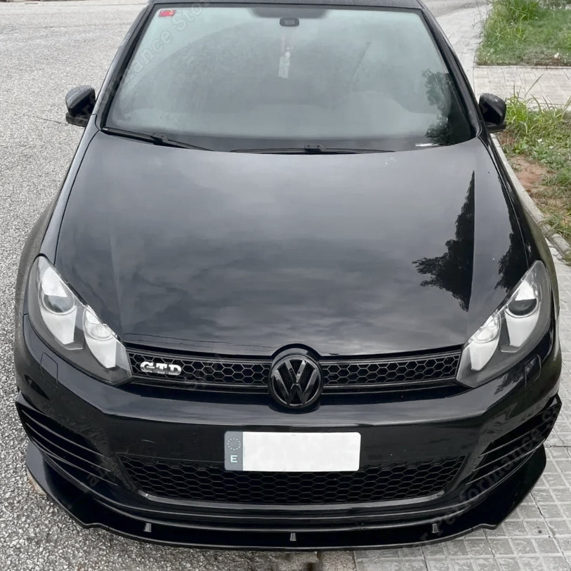 Lame avant spoiler de pare-choc pour VW Golf 6 7 GTI R