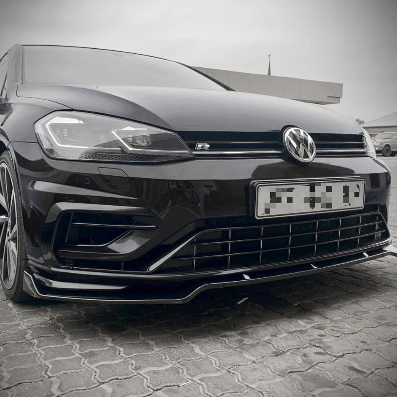 Lame avant spoiler de pare-choc pour VW Golf 6 7 GTI R