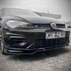 Lame avant spoiler de pare-choc pour VW Golf 6 7 GTI R