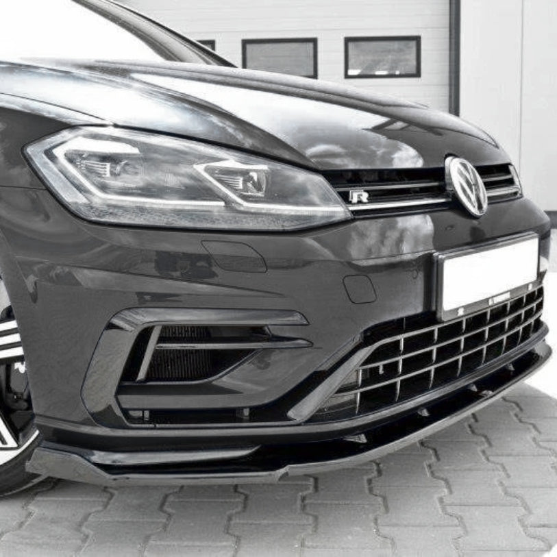 Lame avant spoiler de pare-choc pour VW Golf 6 7 GTI R