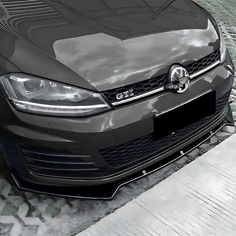 Lame avant spoiler de pare-choc pour VW Golf 6 7 GTI R