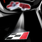 Projecteur LED bas de porte avec logo Seat Cupra