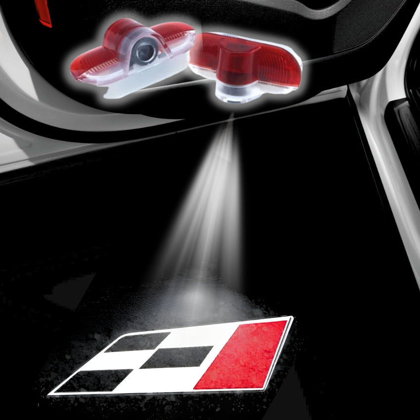 Projecteur LED bas de porte avec logo Seat Cupra