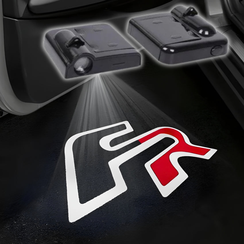 Projecteur LED bas de porte avec logo Seat Cupra