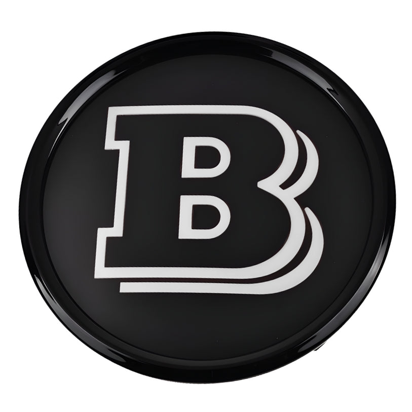 Logo de calandre avant type Brabus pour Mercedes