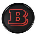 Logo de calandre avant type Brabus pour Mercedes