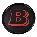 Logo de calandre avant type Brabus pour Mercedes