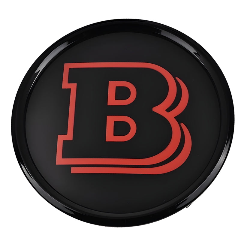 Logo de calandre avant type Brabus pour Mercedes