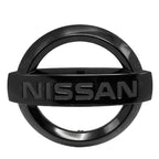 Logo Nissan noir brillant pour capot ou coffre
