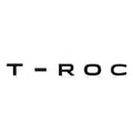 Logo monogramme T-ROC pour coffre Volkswagen