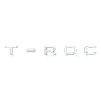 Logo monogramme T-ROC pour coffre Volkswagen
