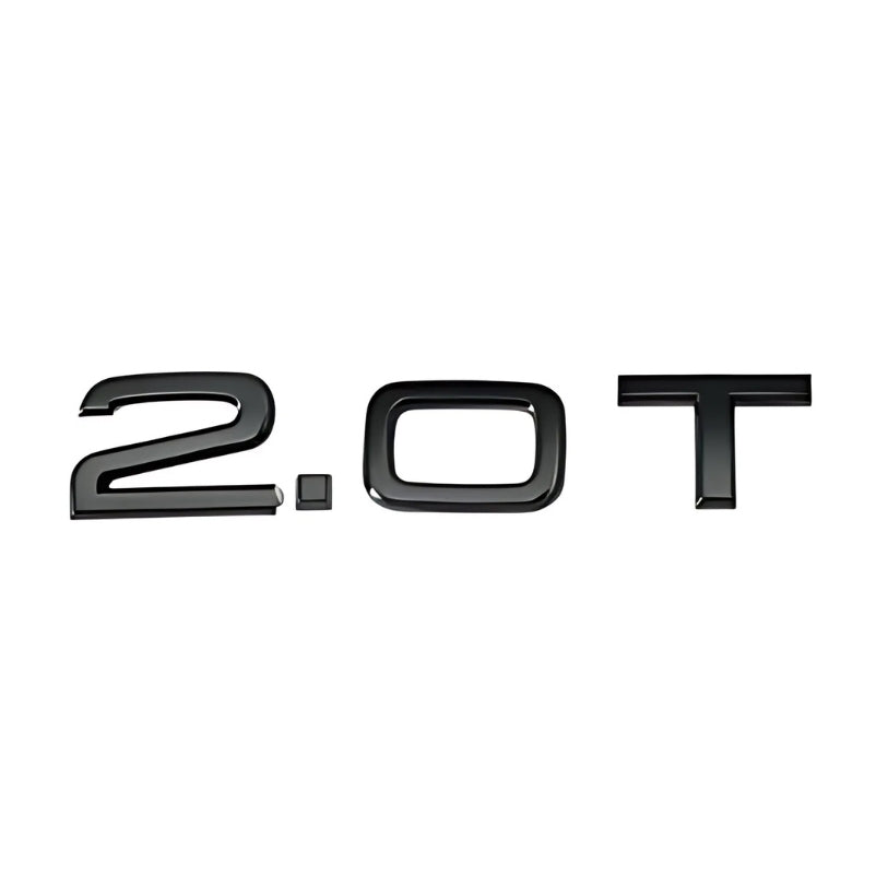 Logo motorisation Audi 2.0T 3.0T V6T V8T V10