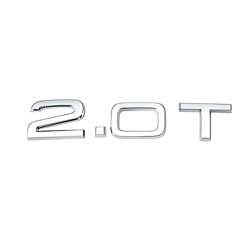 Logo motorisation Audi 2.0T 3.0T V6T V8T V10