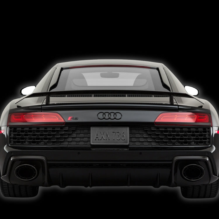 Logo R8 noir brillant pour Audi R8 V10