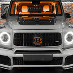 Logo de calandre avant type Brabus pour Mercedes
