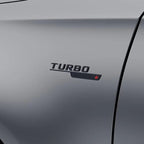 Logo Turbo 4Matic+ noir brillant pour ailes Mercedes-AMG