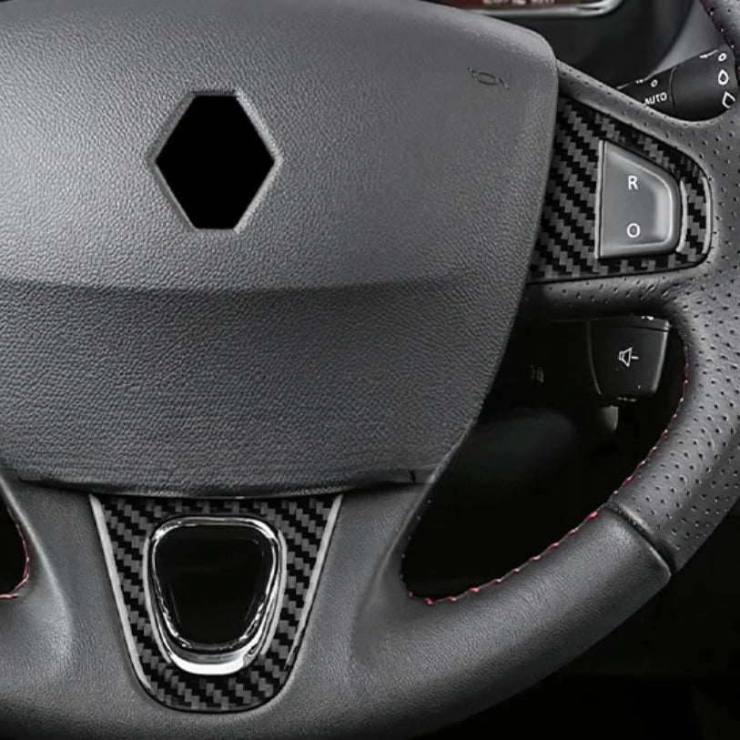 Pack d'Inserts de Décoration Carbone pour Renault Mégane III RS