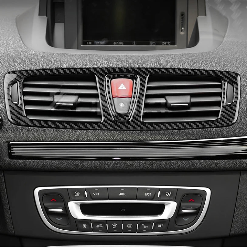 Pack d'Inserts de Décoration Carbone pour Renault Mégane III RS