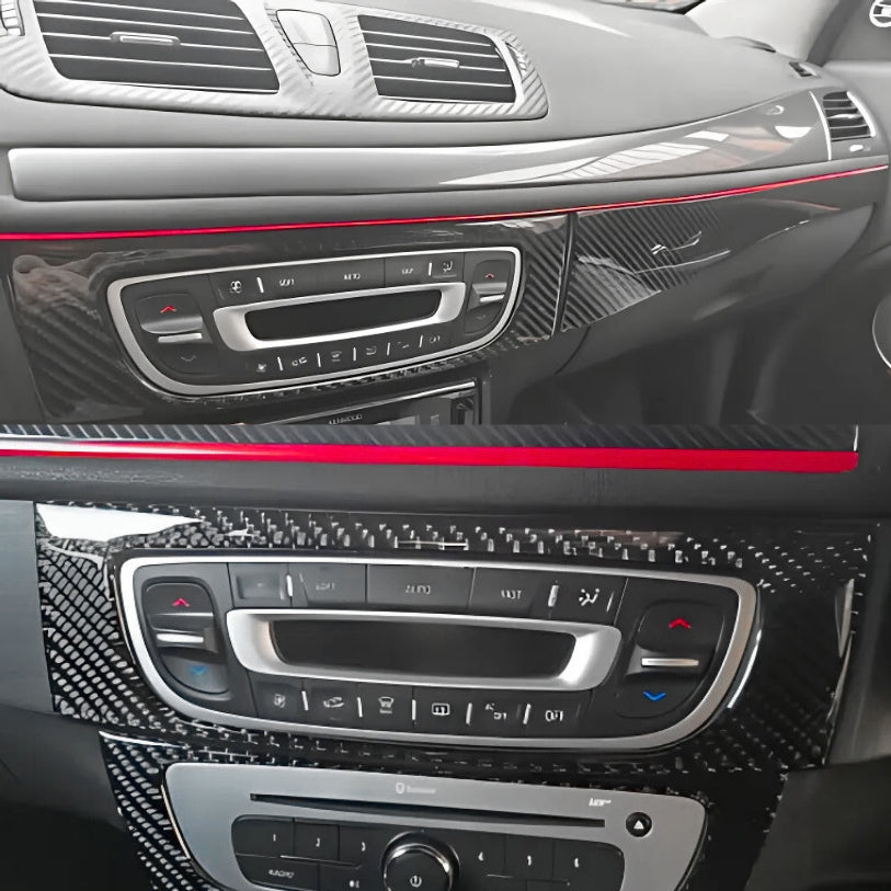 Pack d'Inserts de Décoration Carbone pour Renault Mégane III RS