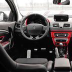 Pack d'Inserts de Décoration Carbone pour Renault Mégane III RS