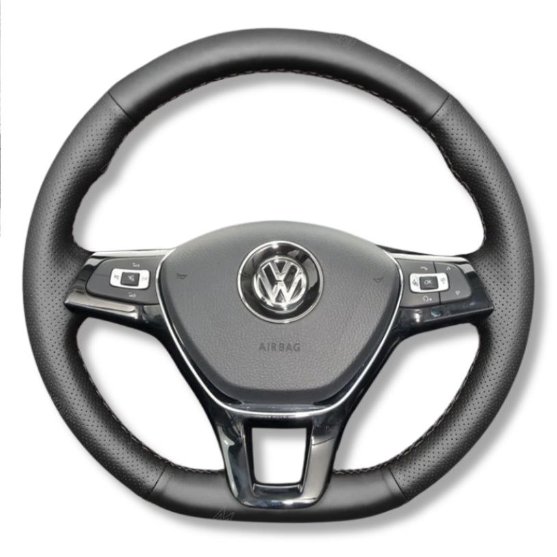 Housse de volant compatible Volkswagen Golf 7 / Polo 6R 6C / Tiguan