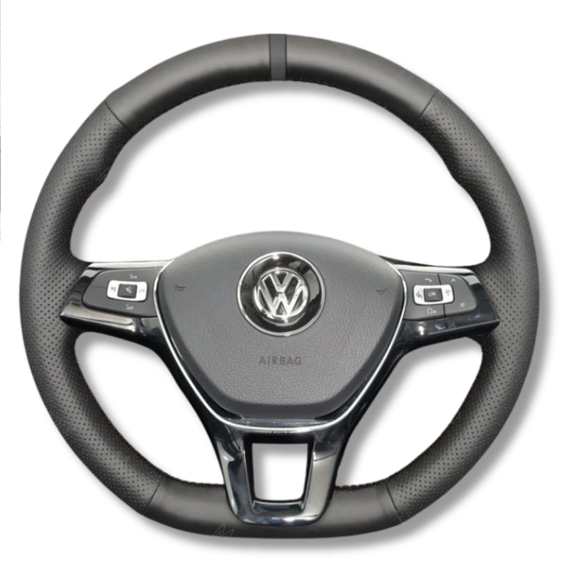 Housse de volant compatible Volkswagen Golf 7 / Polo 6R 6C / Tiguan