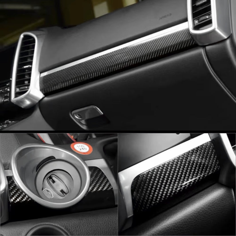 Habillage Intérieur Look Carbone pour Porsche Cayenne 958